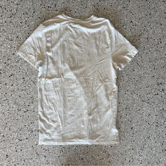 Fender Los Angeles California White Crewneck Tee Shirt with Logo Print - Picture 4 of 4